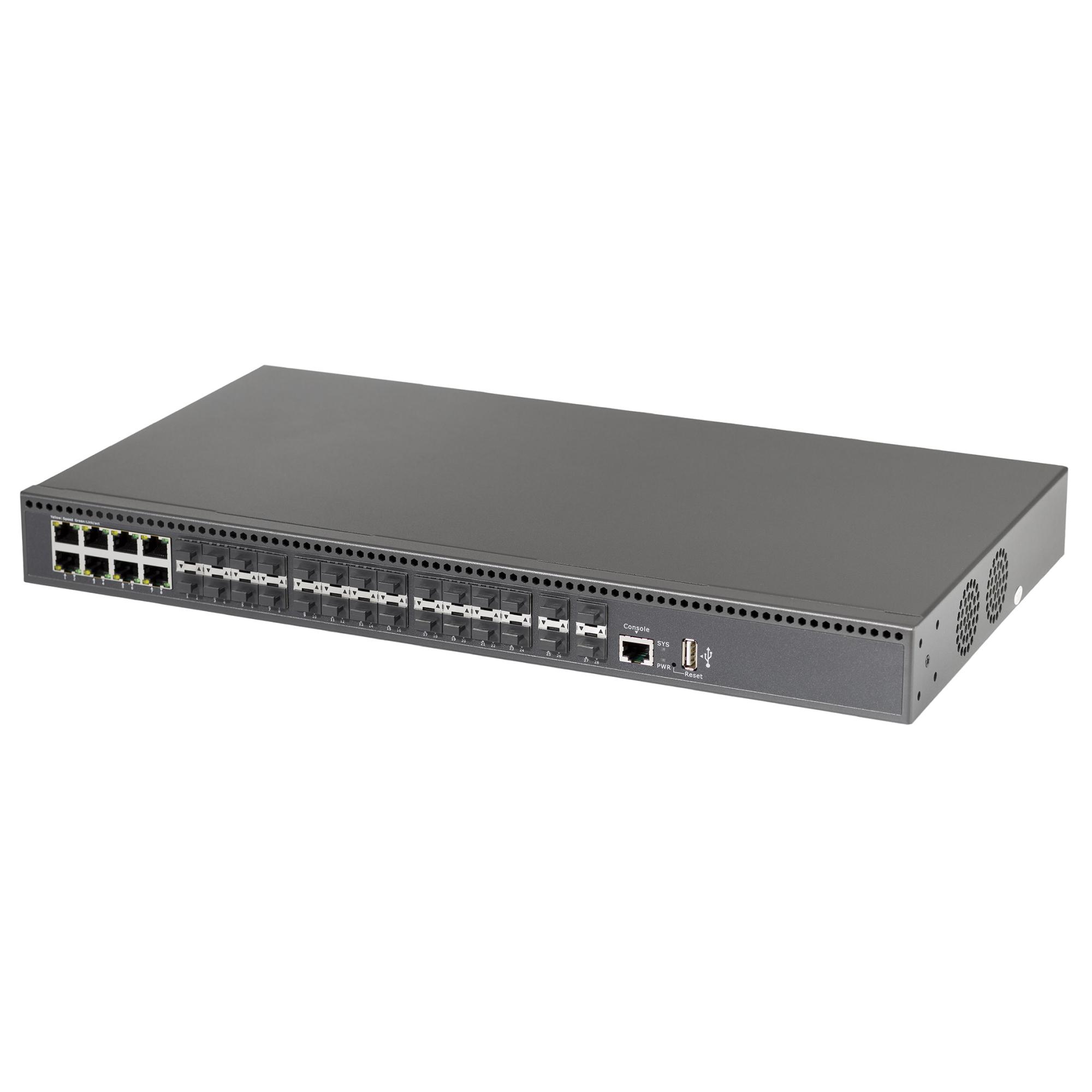 Коммутатор NL-SW-2L-16S8GC4X,управляемый L2+