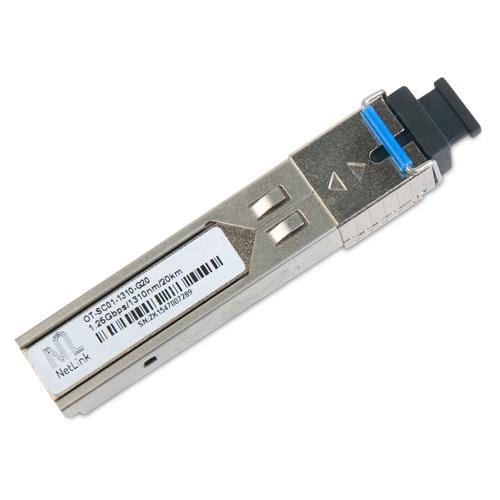 Модуль NetLink SFP-OT-SC01-1310-G-20km  (Tx-1310nm, Rx-1550nm)